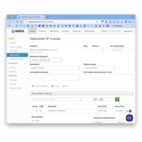Imagem da tela Nota Fiscal Eletrônica (NF-e)